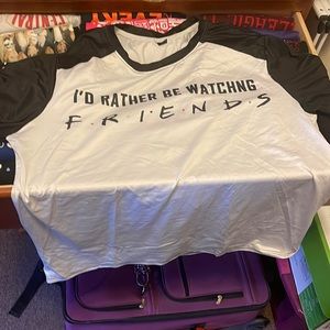 Id rather be watching friends t shirt